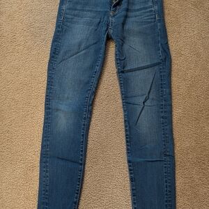 American Eagle Outfitters Dark Blue Skinny Jeans